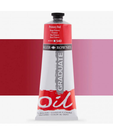 NGJYRA VAJI GRADUATE 200ML PRIMARY RED 540 DALER ROWNEY