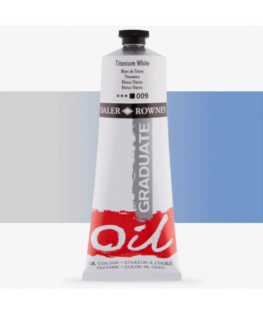 NGJYRA VAJI GRADUATE 200ML TITANIUM WHITE 009 DALER ROWNEY