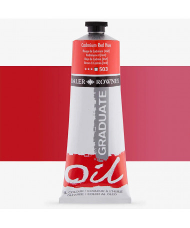 NGJYRA VAJI GRADUATE 200ML CADMIUM RED HUE 503 DALER ROWNEY