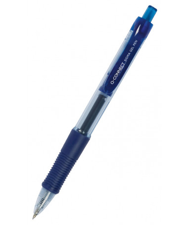 LAPS BALLPOINT GELL, SIGMA, 0.5mm, BLUE - Q-CONNECT