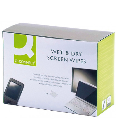 PALLOMA PËR PASTRIM LCD 1/20 Q-CONNECT