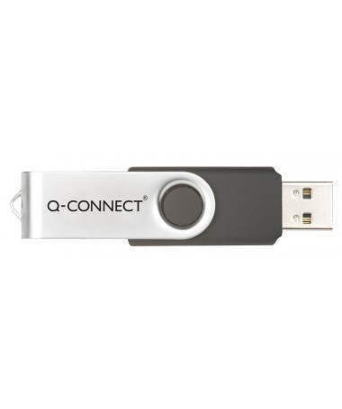 USB MEMORJE 8GB 2.0 SILVER/BLACK Q-CONNECT