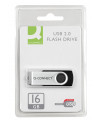 USB MEMORJE 16GB 2.0 SILVER/BLACK Q-CONNECT