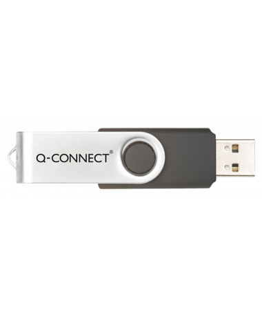 USB MEMORJE 64GB 2.0 SILVER/BLACK Q-CONNECT