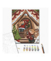 PAINT BY NUMBERS FESTIVE BUNNIES BRUSHME