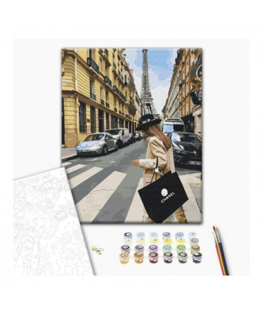 PAINT BY NUMBERS PARIS FASHION WEEK BRUSHME