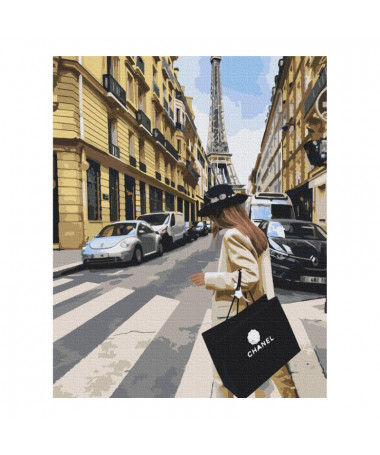 PAINT BY NUMBERS PARIS FASHION WEEK BRUSHME