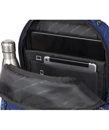 ÇANTË SHKOLLORE CAMPUS EVO 2.0 CYBER e kaltër WALKER SCHNEIDERS