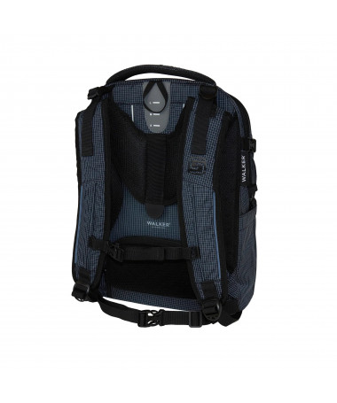 ÇANTË SHKOLLORE CAMPUS EVO 2.0 GRID NAVY WALKER SCHNEIDERS