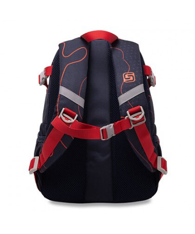 ÇANTË E VOGËL NINJA REVENGE BLACK RED WALKER SCHNEIDERS