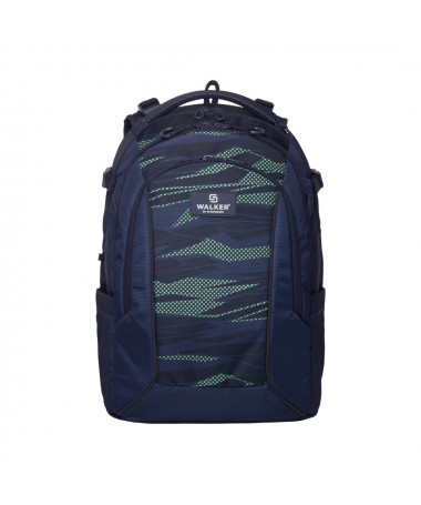 ÇANTË SHKOLLORE, CAMPUS NEO, LAYERS GREEN - WALKER