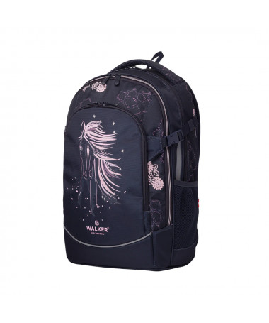 ÇANTË SHKOLLORE FAME 2.0 GLORY GALLOP DARK NAVY WALKER SCHNEIDERS