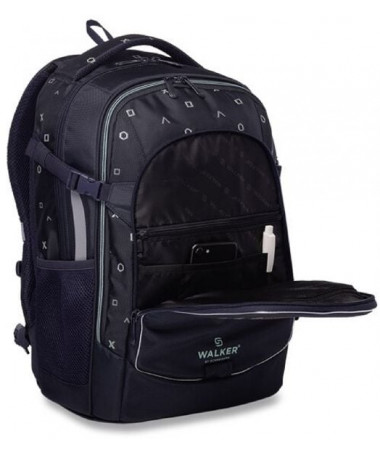 ÇANTË SHKOLLORE FAME 2.0 BEAR BUDDY DARK GREY WALKER SCHNEIDERS