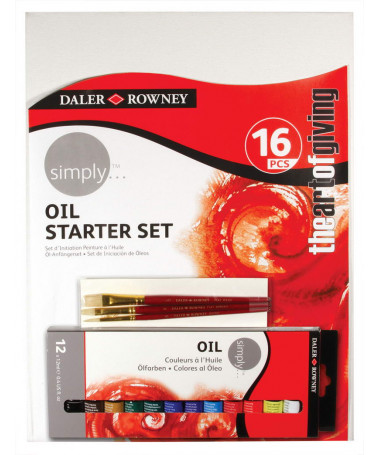 NGJYRA VAJI SIMPLY, STARTER SET 16pcs DALER ROWNEY