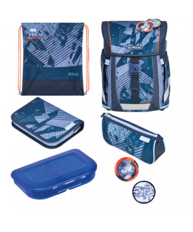 ÇANTË SHKOLLORE SET FILO ACTIVE XL TECHMECH HERLITZ