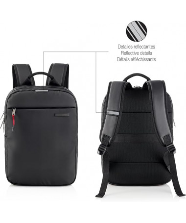 ÇANTË SHPINE PËR LAPTOP TO WORK S BLACK MIQUELRIUS