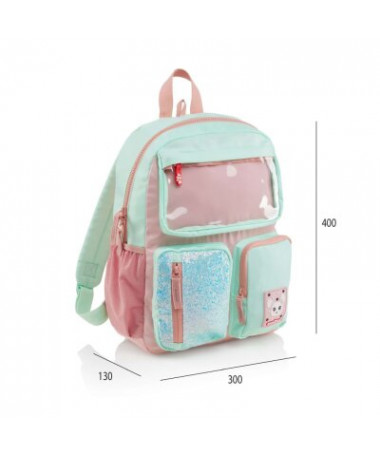 ÇANTË SHKOLLORE B2FUN PINK MIQUELRIUS