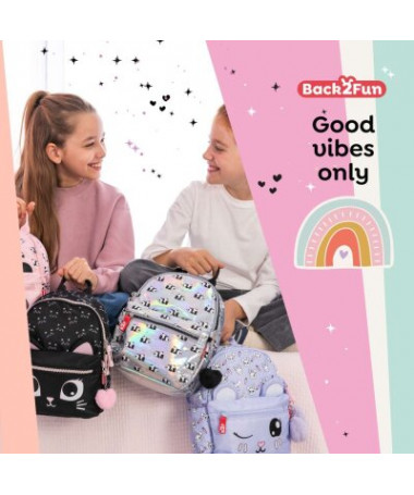 ÇANTË MINI PANDA HOLOGRAPHIC MIQUELRIUS