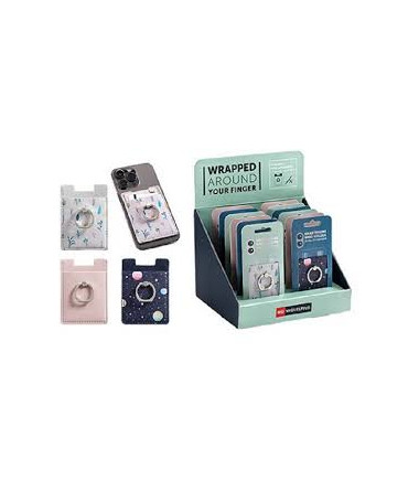 RING HOLDERS SMARTPHONE BLISTER FLOWER MIQUELRIUS