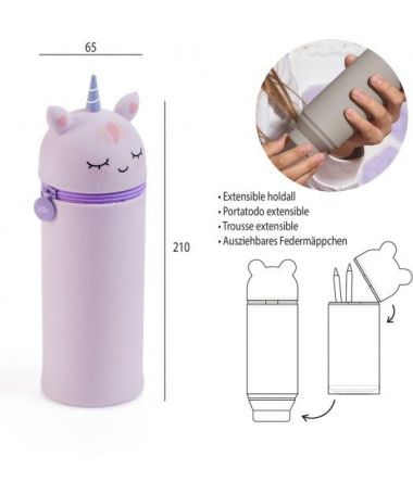 FOTROLLË SILICONE LITTLE PETS UNICORN MIQUELRIUS