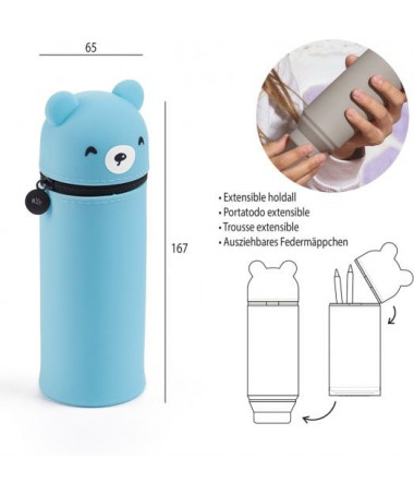 FOTROLLË SILICONE LITTLE PETS BEAR MIQUELRIUS