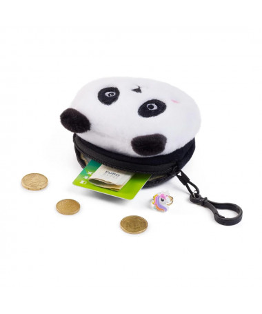ÇANTË MINI FLUFFY PANDA MIQUELRIUS