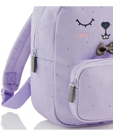 ÇANTË MINI BUNNY WILD PUPPIES PURPPLE MIQUELRIUS ÇANTË MINI BUNNY WILD PUPPIES PURPPLE MIQUELRIUS