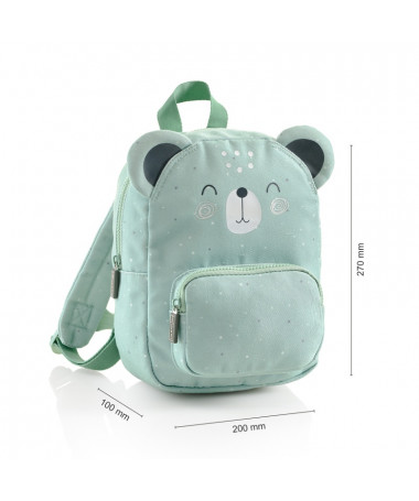 ÇANTË MINI BEAR WILD PUPPIES TURQUOISE MIQUELRIUS