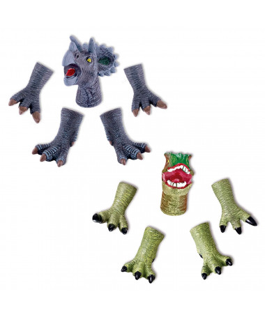 FINGER PUPPETS DINOS GJELBËRT APLI