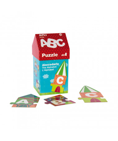 PUZZLE LITTLE HOUSE ABC 1/40 APLI