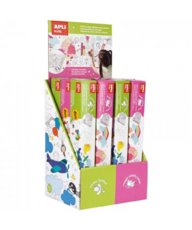 LETËR RROLLNE NGJITËSE ME STIKERA 4m MAGIC CANDY LAND APLI