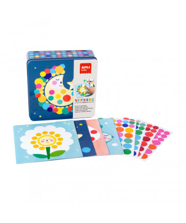 SET ME STIKERSA KUTI METALI MOONFISH 15221 APLI