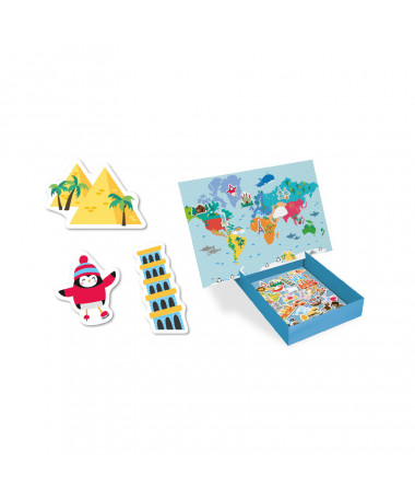 MAGNETS WORLD MAP APLI