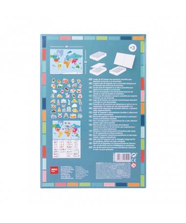 MAGNETS WORLD MAP APLI