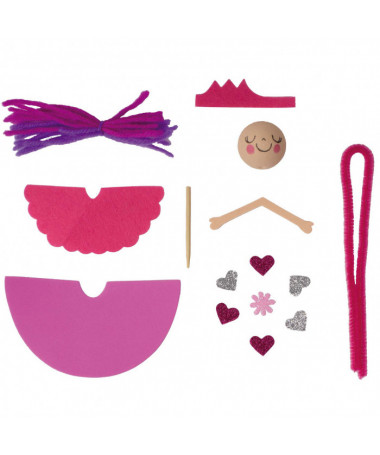 CRAFT KITS Rozë PRINCESS APLI