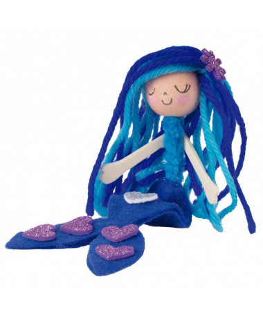 CRAFT KITS e kaltër MERMAID APLI
