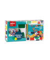 MY FIRST BOOK WITH STICKERS GEOMETRIC SHAPES APLI