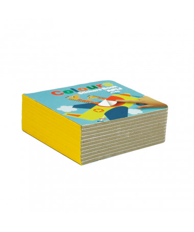 MY FIRST BOOK WITH STICKERS GEOMETRIC SHAPES APLI