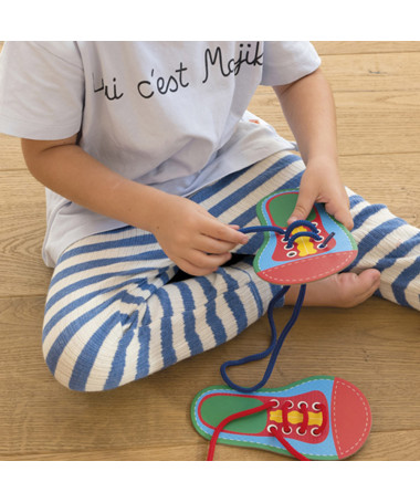 SET TIE YOUR SHOES LACING APLI