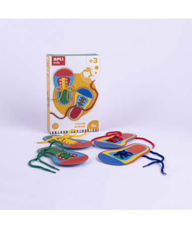 SET TIE YOUR SHOES LACING APLI