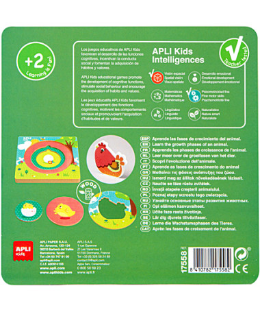 PUZZLE DRURI ANIMAL LAYERS HEN APLI