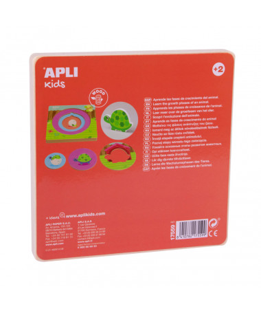 PUZZLE DRURI ANIMAL LAYERS TORTOISE APLI
