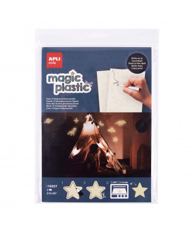 MAGIC PLASTIC GLOW IN THE DARK 1/3 APLI