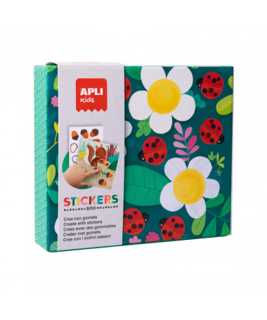 KUTI ME STIKERA LADYBUG APLI