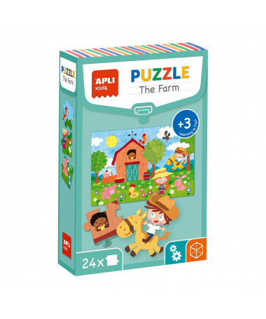 PUZZLE THE FARM 1/24 APLI
