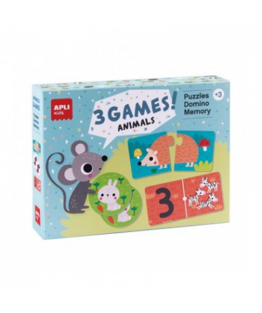 PUZZLE 1/3 DOMINO/MEMORY/PUZZLES APLI