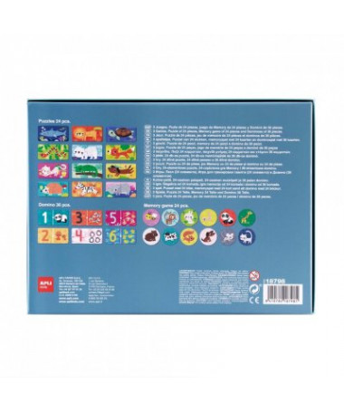 PUZZLE 1/3 DOMINO/MEMORY/PUZZLES APLI
