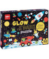 PUZZLE GLOW IN THE DARK SPACE 1/60 APLI