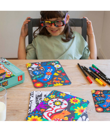 SET COLORING 3D 1/20 APLI