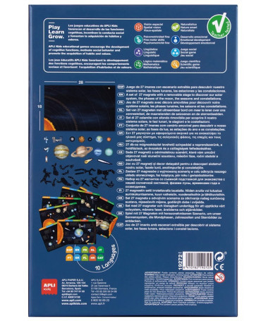 MAGNETS SOLAR SYSTEM 1/27 APLI